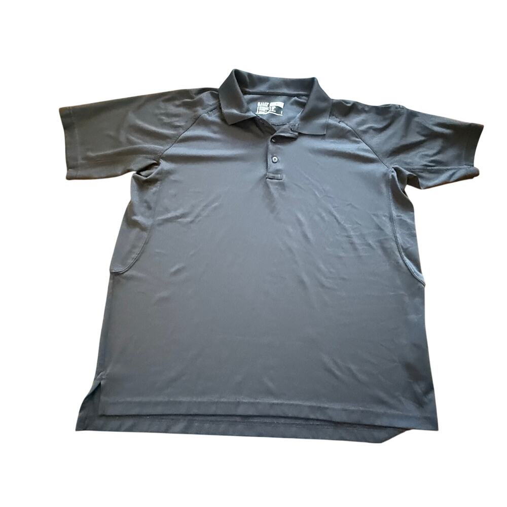 5.11 Tactical Mens Performance Short Sleeve Polo Shirt Large Gray Golf Hiking - Picture 1 of 9